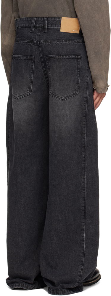 Дънки We11done We11done Tuck Detail Jeans Черно | WD-DP1-25-358-M-BK, 2