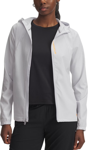 Ветровка Under Armour Under Armour UA OutRun the STORM Hooded Jacket Бяло | 1377043-014, 0