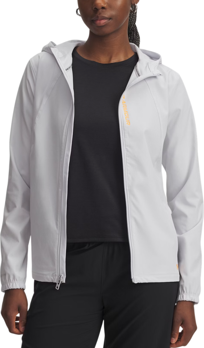 Ветровка Under Armour Under Armour UA OutRun the STORM Hooded Jacket Бяло | 1377043-014