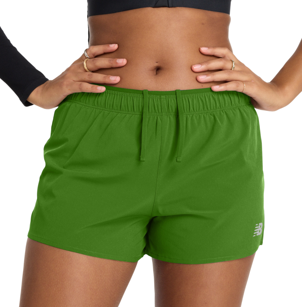 Къси панталони New Balance RC Shorts 3-inch Inseam Зелено | ws41286-agn, 0