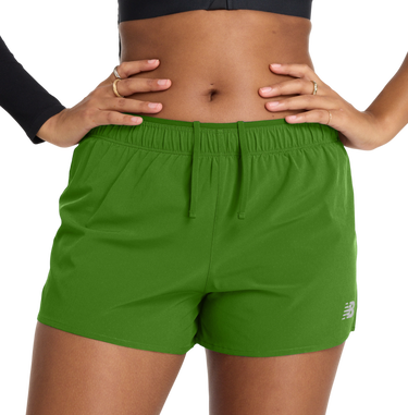 Къси панталони New Balance RC Shorts 3-inch Inseam Зелено | ws41286-agn, 0