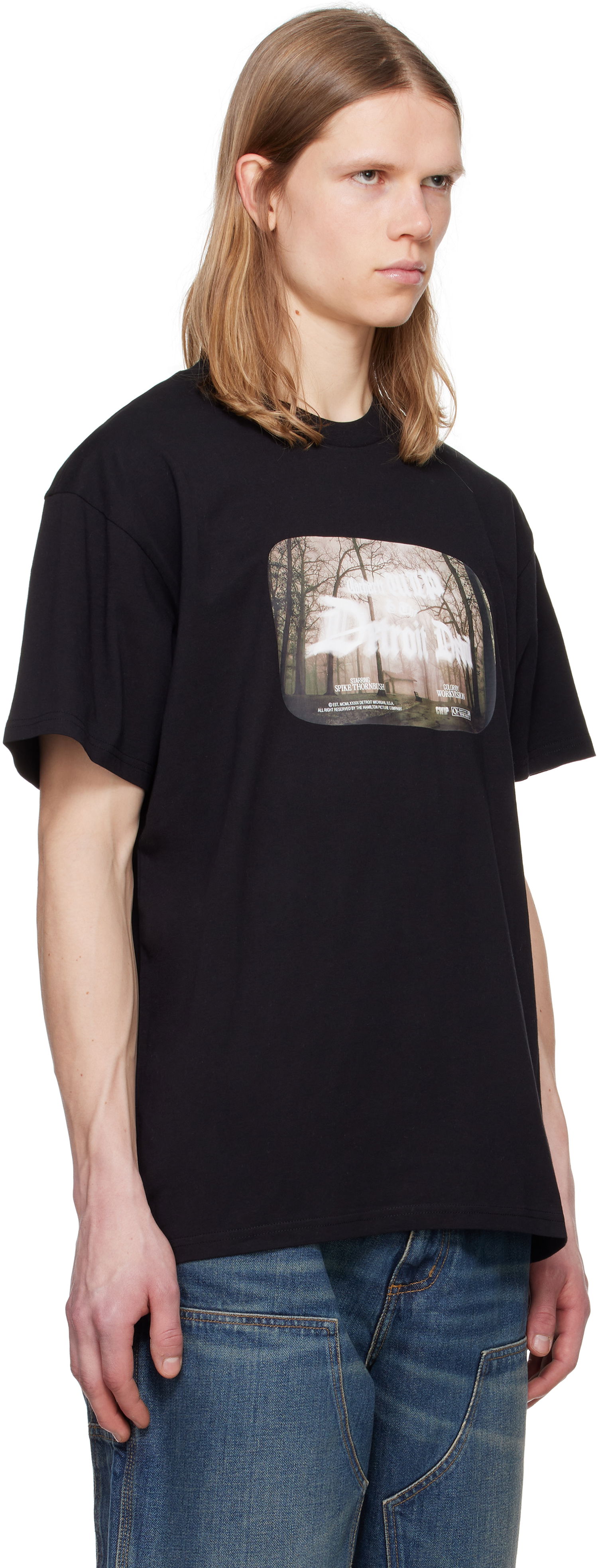 Тениска Carhartt WIP Work In Progress Greatest Flicks Graphic T-Shirt Черно | I034393, 1