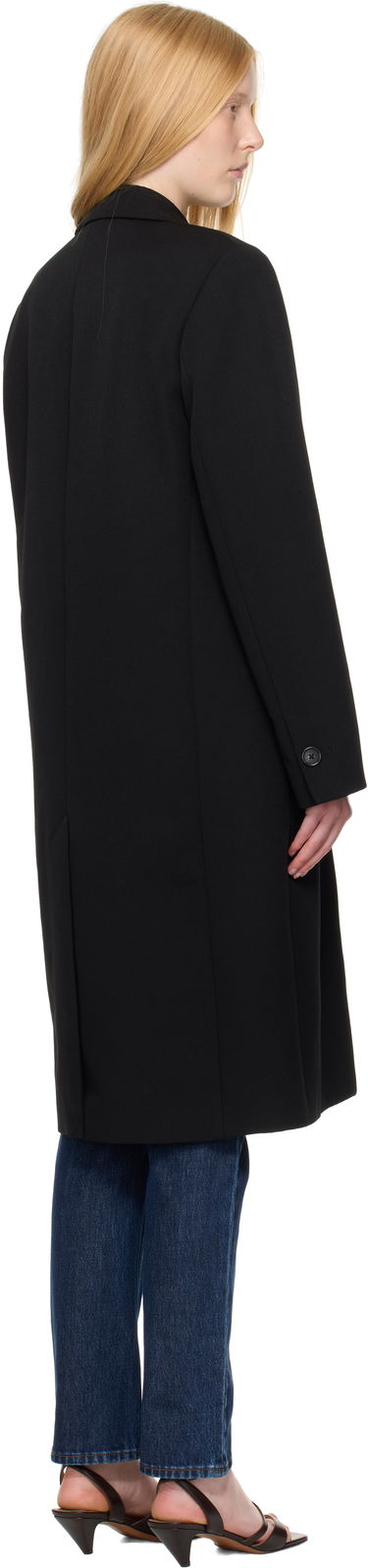 Палта TOTEME TOTEME Classic Tailored Coat Черно | 252-WRO0198-FB0412, 2