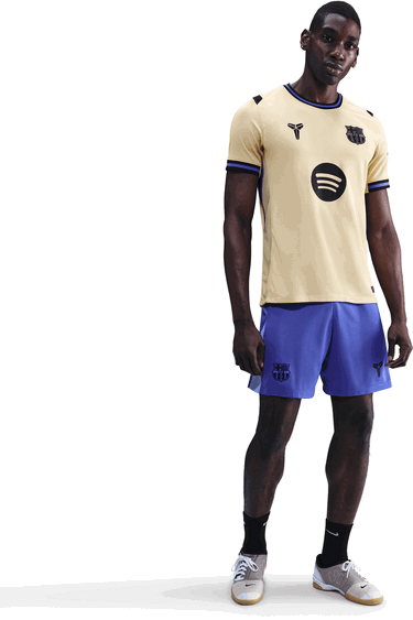 Фланелка Nike Nike x Kobe Dri-FIT FC Barcelona Stadium Away Jersey Бежово | hj4603-784, 3