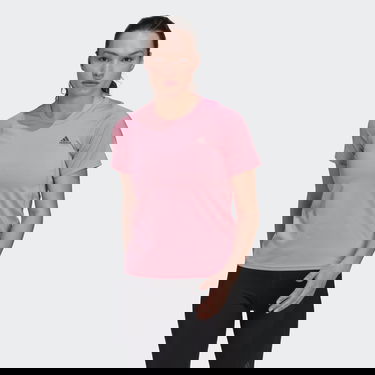 Тениска adidas Originals Run Fast Made With Parley Ocean Plastic Tee Розово | HK9006, 0