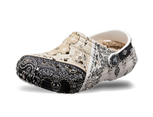 Кецове и обувки Crocs Classic Lined Bandana Clog Бежово | 208061-2ZM