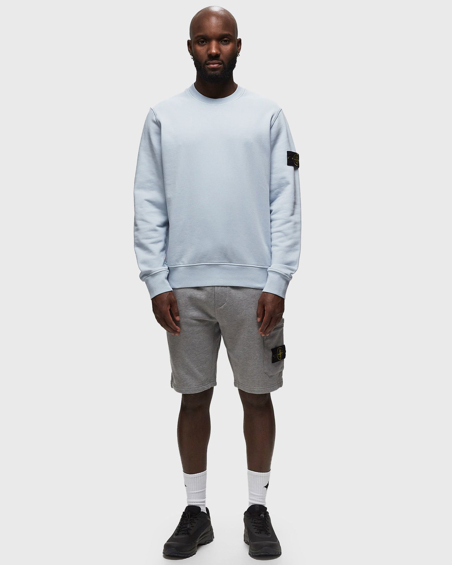 Суитчър Stone Island Patch Sweatshirt Бежово | 801563051, 1