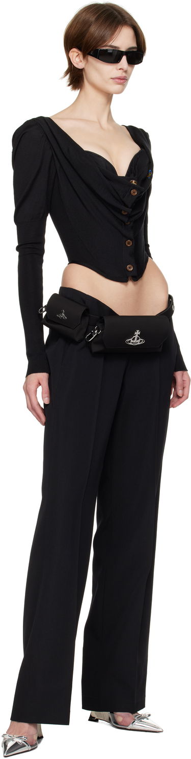 Чанта за кръста Vivienne Westwood Vivienne Westwood Multi Pouch Belt Черно | 8201006YU-W001Y-, 2