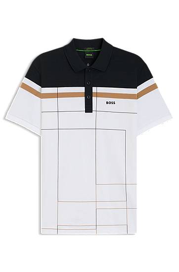 Поло тениска BOSS BOSS Slim Fit Quick-Dry Stretch Polo Shirt Многоцветен | 50544477
