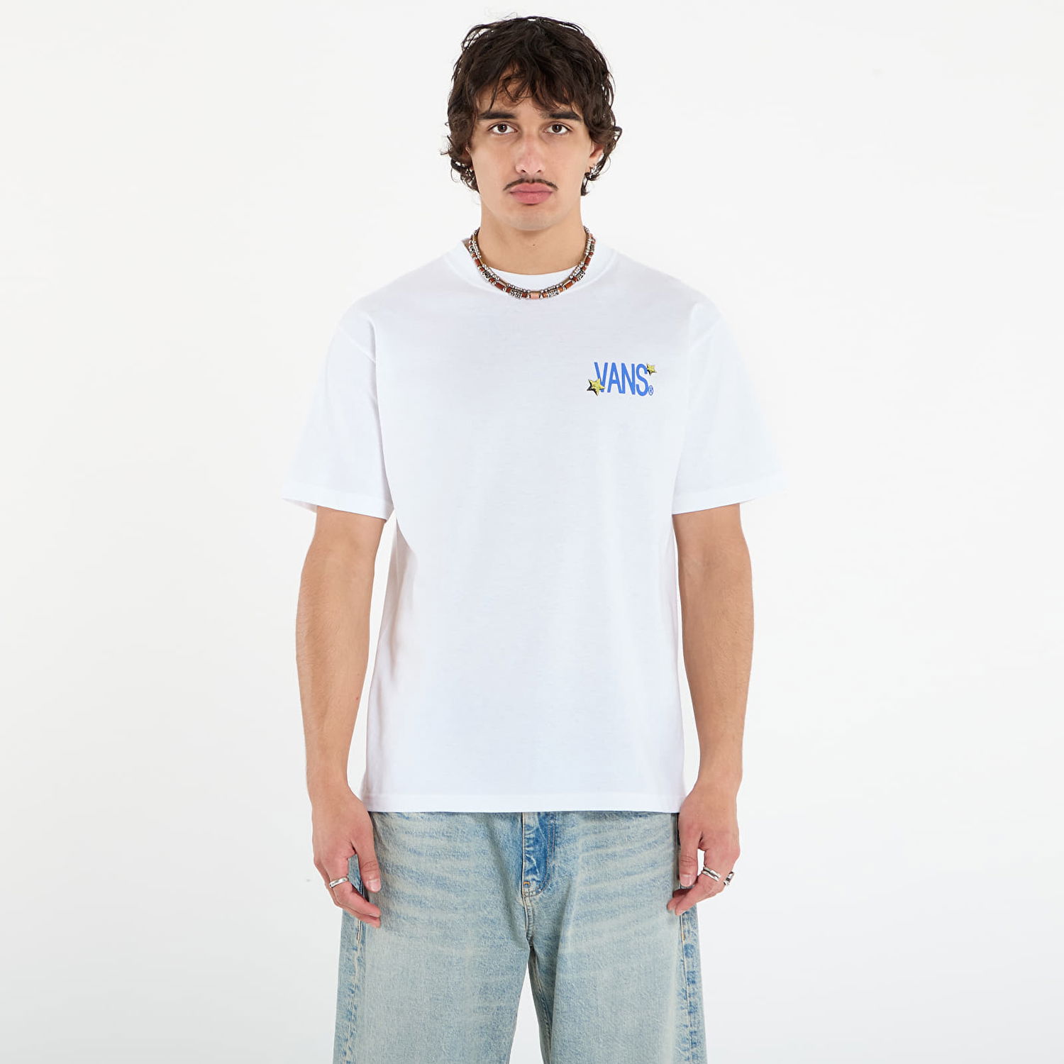 Тениска Vans Chaos Short-Sleeve T-Shirt M Бяло | VN000PBRWHT1, 0