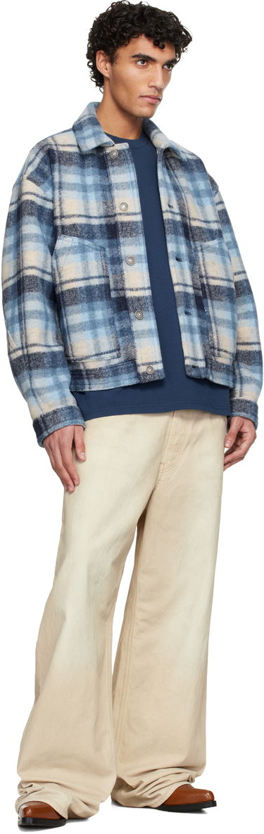 Яке ISABEL MARANT Forest Plaid Wool Jacket Многоцветен | VE0277HC-D1D01H, 3