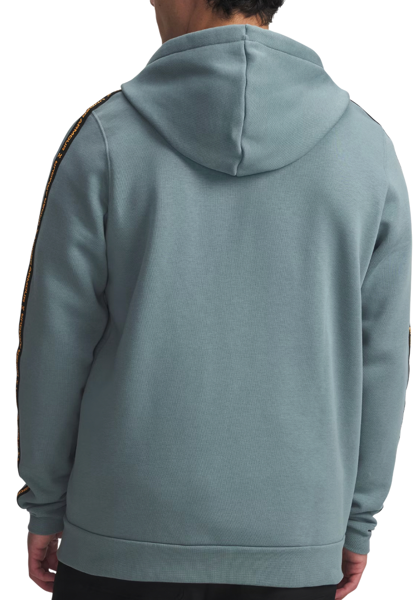 Суитчър Under Armour Icon Fleece Full Zip Hoodie with Taping Тюркоазено | 1390298-587, 1
