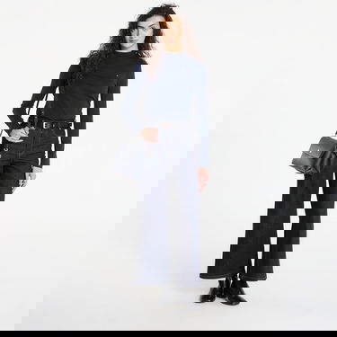 Тениска Tommy Hilfiger T-shirt Slim Cody Mock-Neck Ls Тъмно синьо | WW0WW47307 C1G, 3