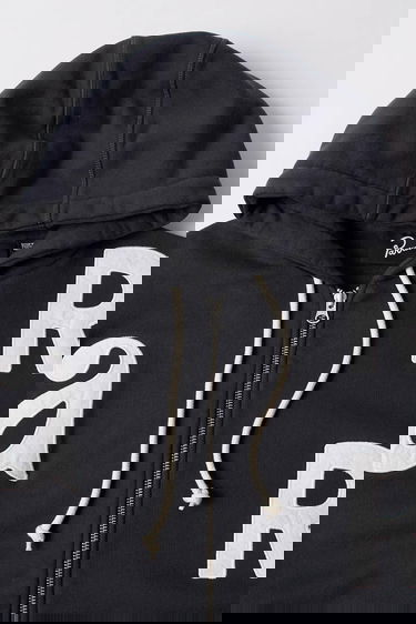 Суитчър By Parra Parra Word Salad Zip Hoodie Тъмно синьо | 54131, 3