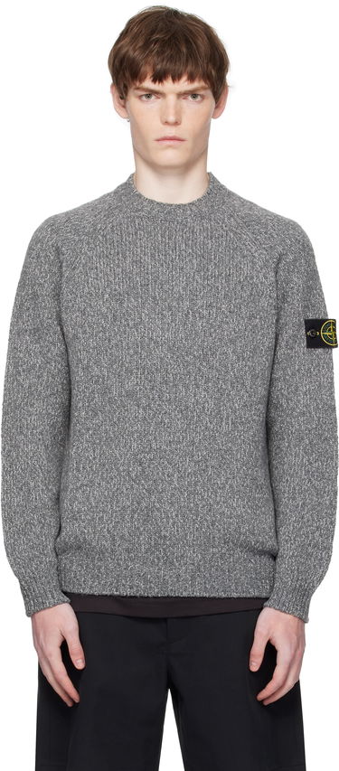 Пуловер Stone Island Stone Island Crew Neck Sweater Сиво | K2S15 5100050 S00N1, 0