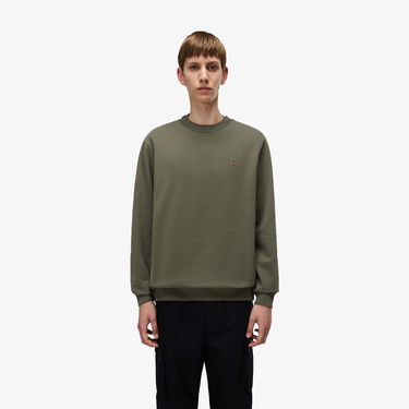 Суитчър Napapijri Napapijri Balis Crew Sweatshirt Зелено | NP0A4FQWG0A1, 1