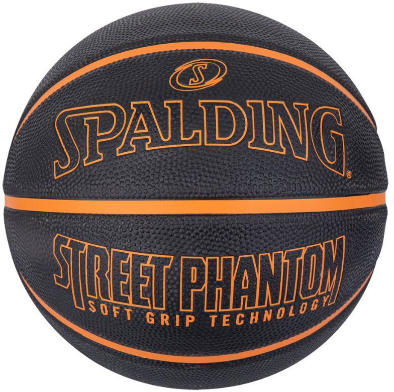 Спортна екипировка Spalding Basketball Street Phantom Outdoor Soft Grip Technology Черно | 84383z-blackorange