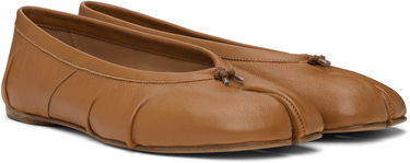 Облекло Maison Margiela Black Tabi Ballerina Flats Черно | S58WZ0127 P6378, 3