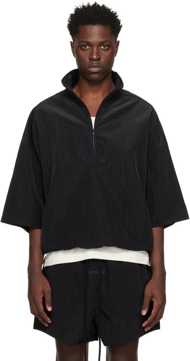 Ветровка Fear of God Fear of God ESSENTIALS Half-Zip Jacket Черно | 186SP244054F, 0