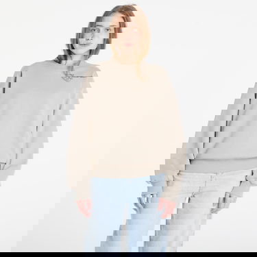 Суитчър Carhartt WIP Punched Crewneck Sweatshirt with Work in Progress Print Бежово | I036039.3GEXX, 1