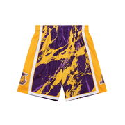 NBA Los Angeles Lakers Team Marble Swingman Shorts