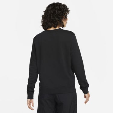 Суитчър Nike Sportswear Club Fleece Logo Crew-Neck Sweatshirt Черно | DQ5832-010, 1