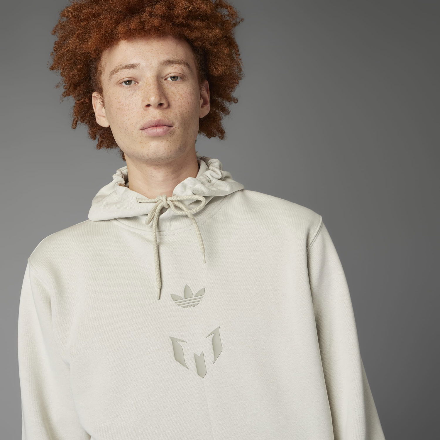 Суитчър adidas Originals Messi Hoodie Бежово | jc9474, 1