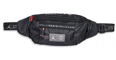 Чанта за кръста Jordan X PSG Waist Bag Черно | 9a0661-023, 1