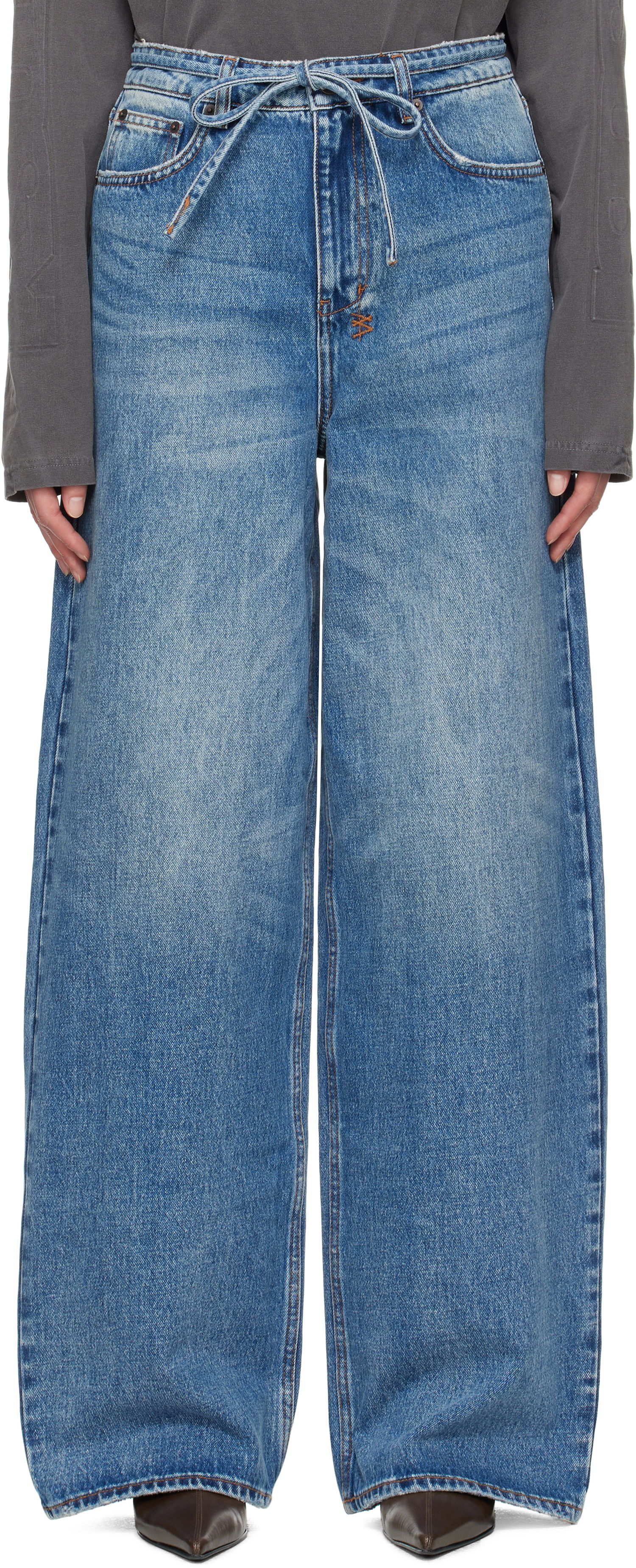 Дънки Ksubi Ksubi Baggy Jeans Синьо | WSP25DJ015, 0