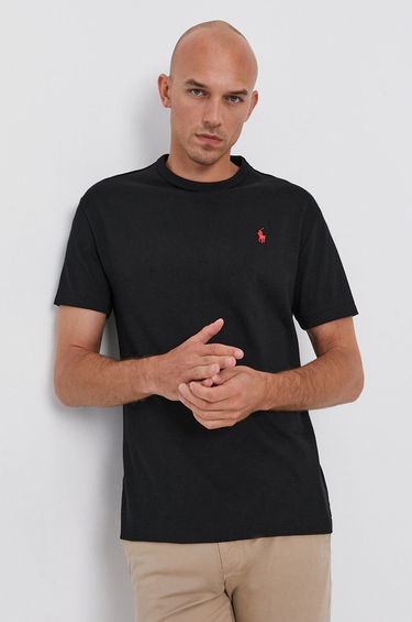 Тениска Polo by Ralph Lauren Hevweight Tee Черно | 710811284001, 0