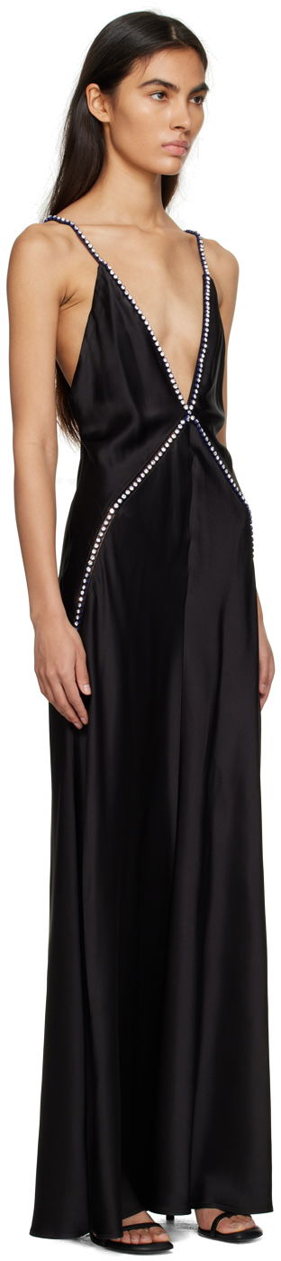Pокля Stella McCartney Embellished Maxi Dress Черно | 6A01253AU309, 1
