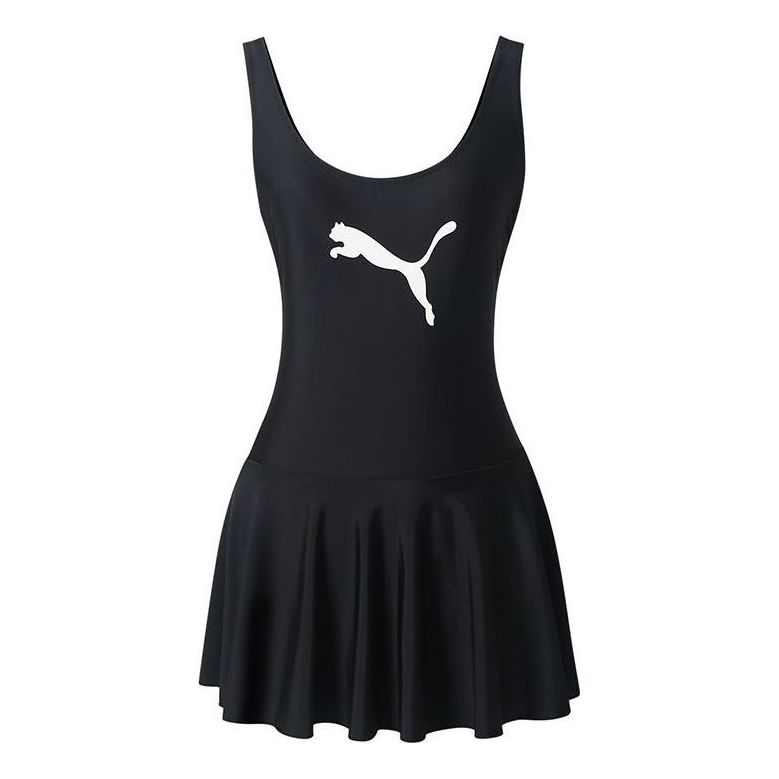 Бански Puma Logo One-Piece Swimdress Черно | 701221711-1A