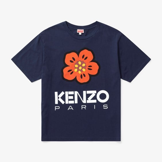 Тениска KENZO Boke Flower T-shirt Тъмно синьо | FD55TS4454SO.77, 0