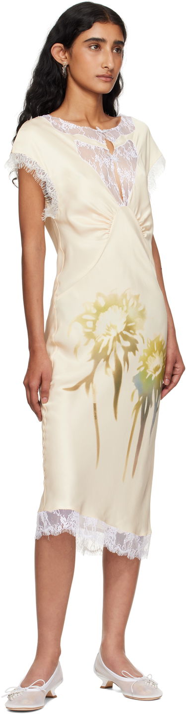 Pокля Collina Strada Collina Strada Waterlily Midi Dress Бежово | XX4045, 3