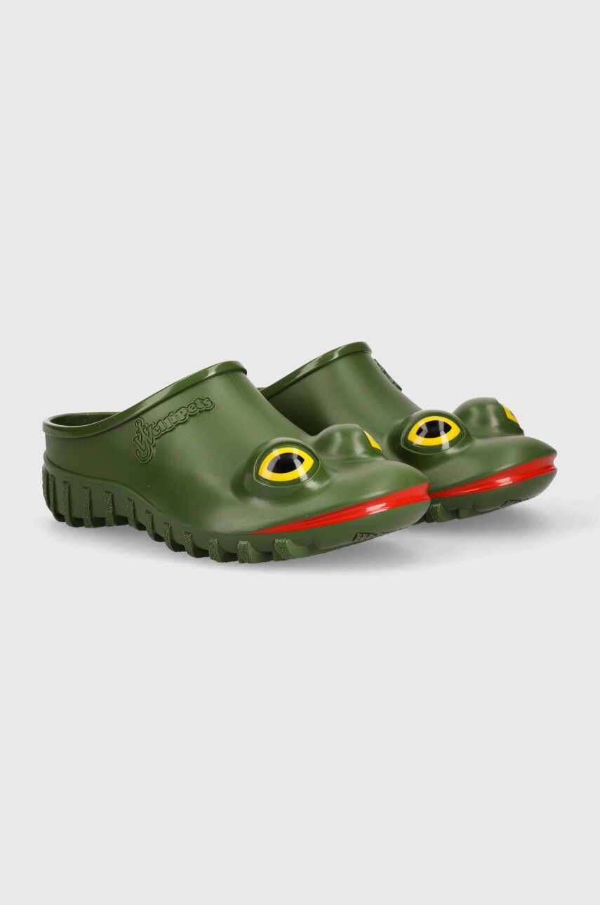 Кецове и обувки JW Anderson Wellipets x Slip-On Зелено | LF0039.FA0321.500, 0