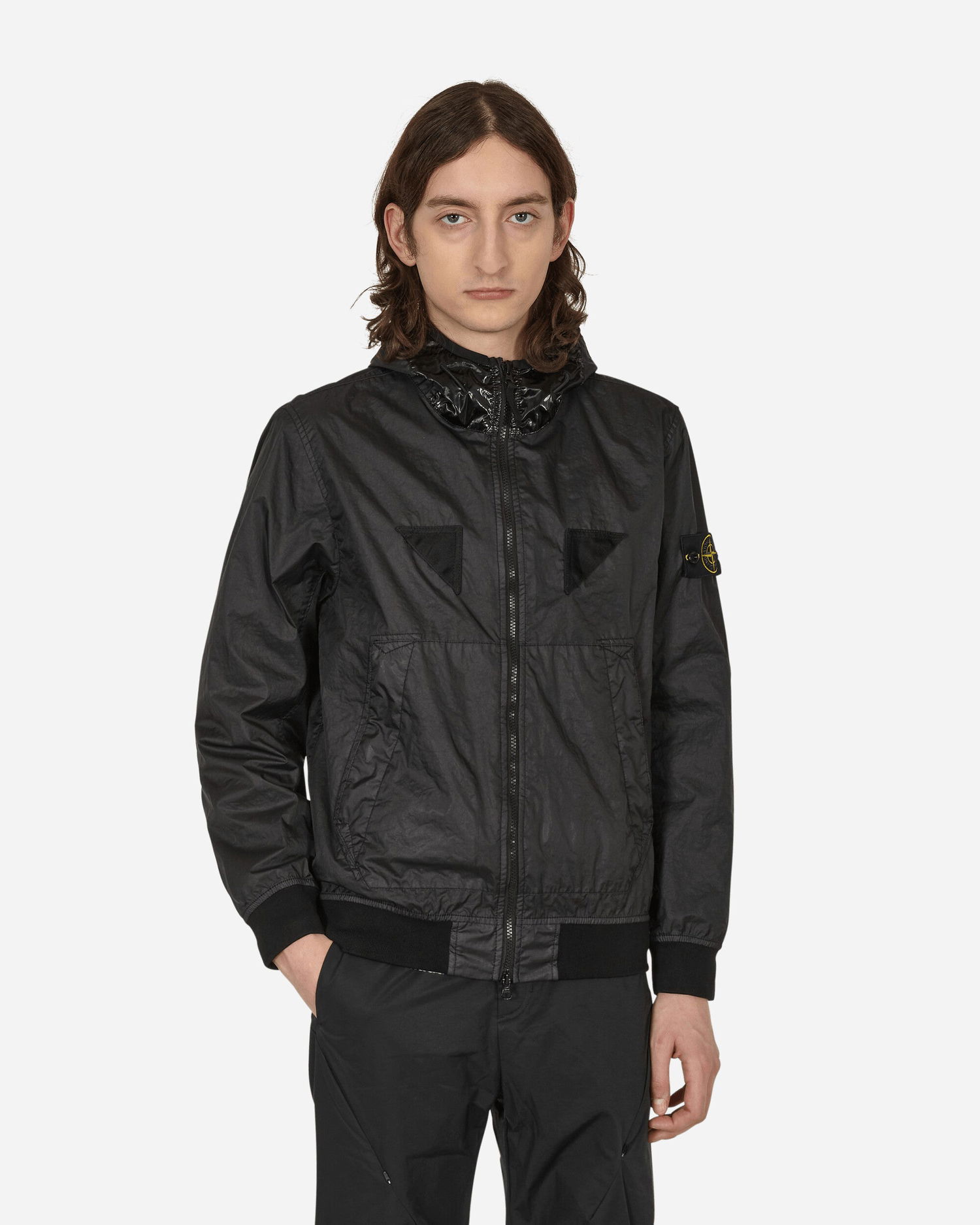 Яке Stone Island Membrana 3L TC Jacket Черно | MO781540723 V0029, 0