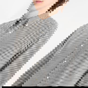 Риза BEAMS Beams Plus Button Down Gingham Oxford Shirt, Size Small Сиво | 3811-0077-139-19, 5