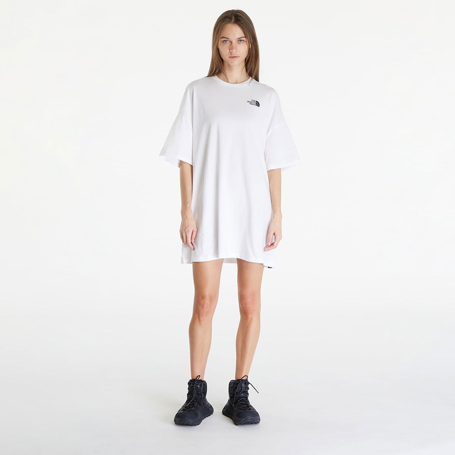 Pокля The North Face Simple Dome T-Shirt Dress TNF White Бяло | NF0A87NFFN41, 0
