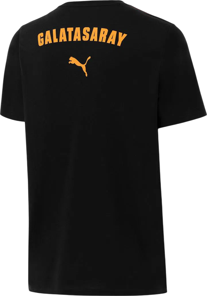 Тениска Puma Galatasaray Istanbul DRYCELL T-Shirt with Red Piping Черно | 78121403-010, 1