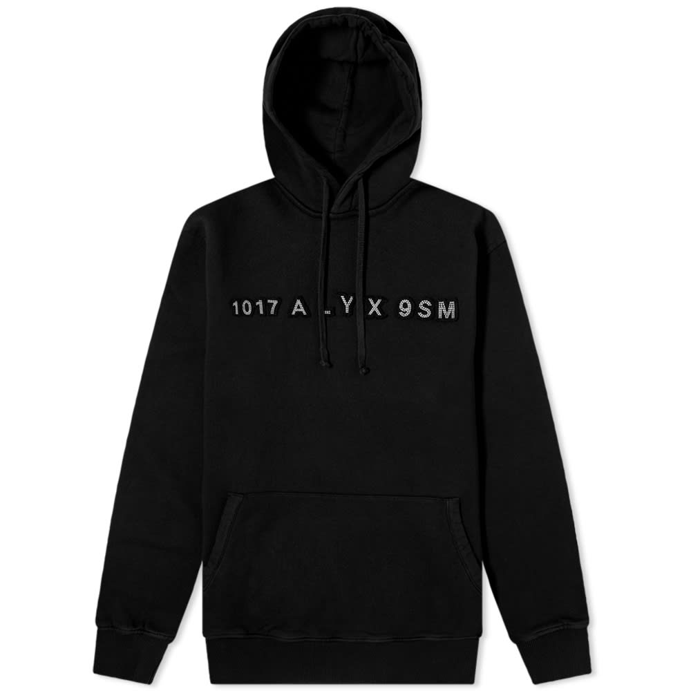 Суитчър 1017 ALYX 9SM Fleece Popover Hoodie Черно | AAUSW0154FA01-BLK0001, 0