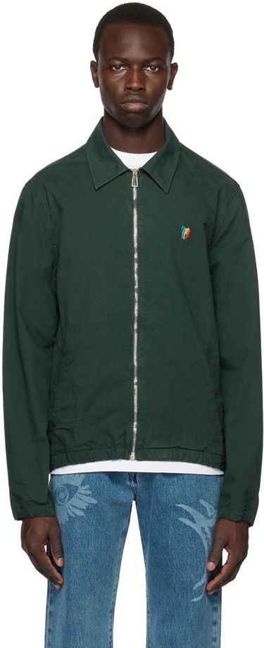 Яке Paul Smith PS Paul Smith Coach Jacket Зелено | M2R-979X-K21553-39, 0