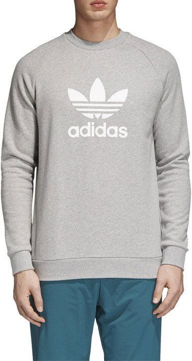 Суитчър adidas Originals Trefoil Crewneck Sweatshirt Сиво | cy4573, 0