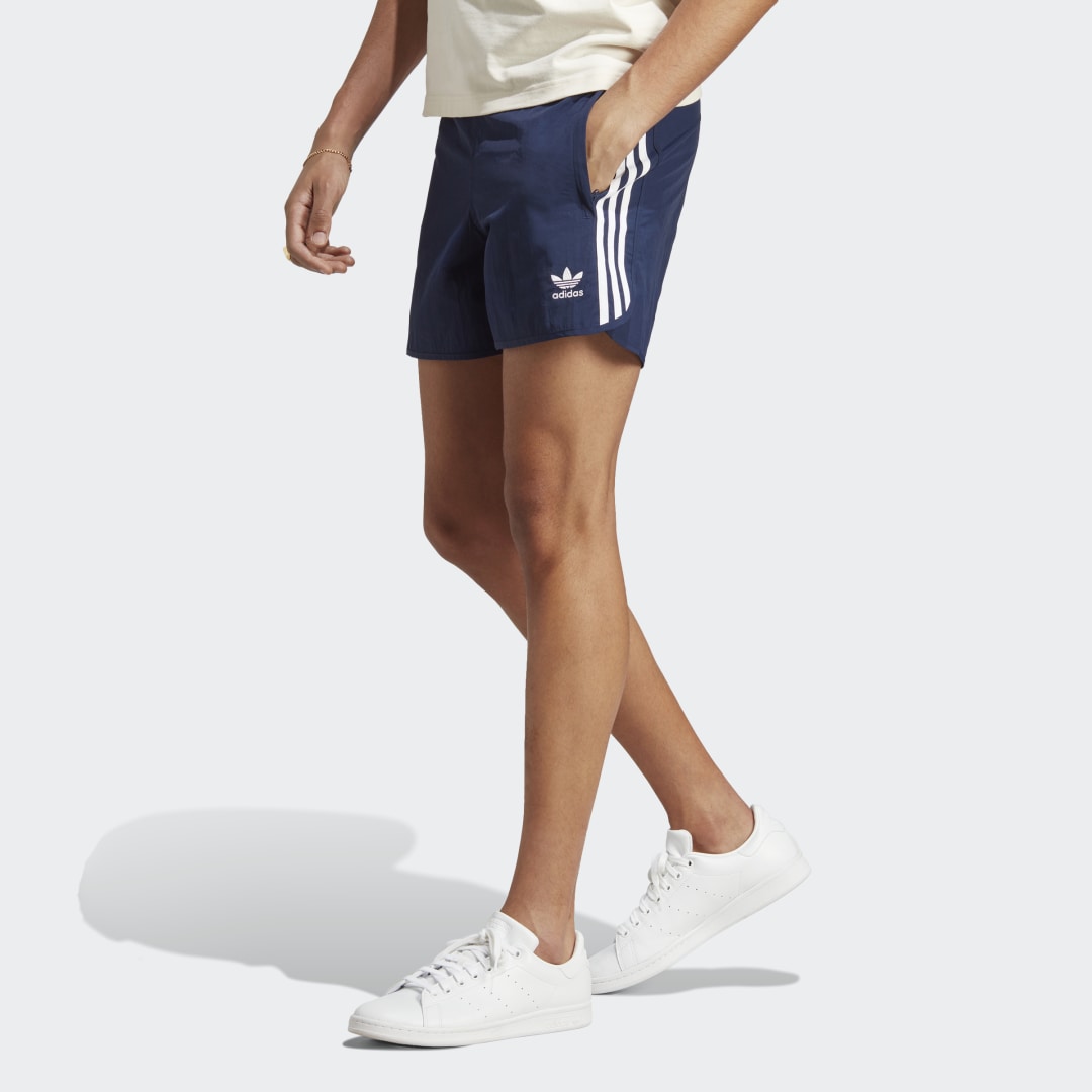 Къси панталони adidas Originals Adicolor Classics Sprinter Shorts Тъмно синьо | IB9952, 0