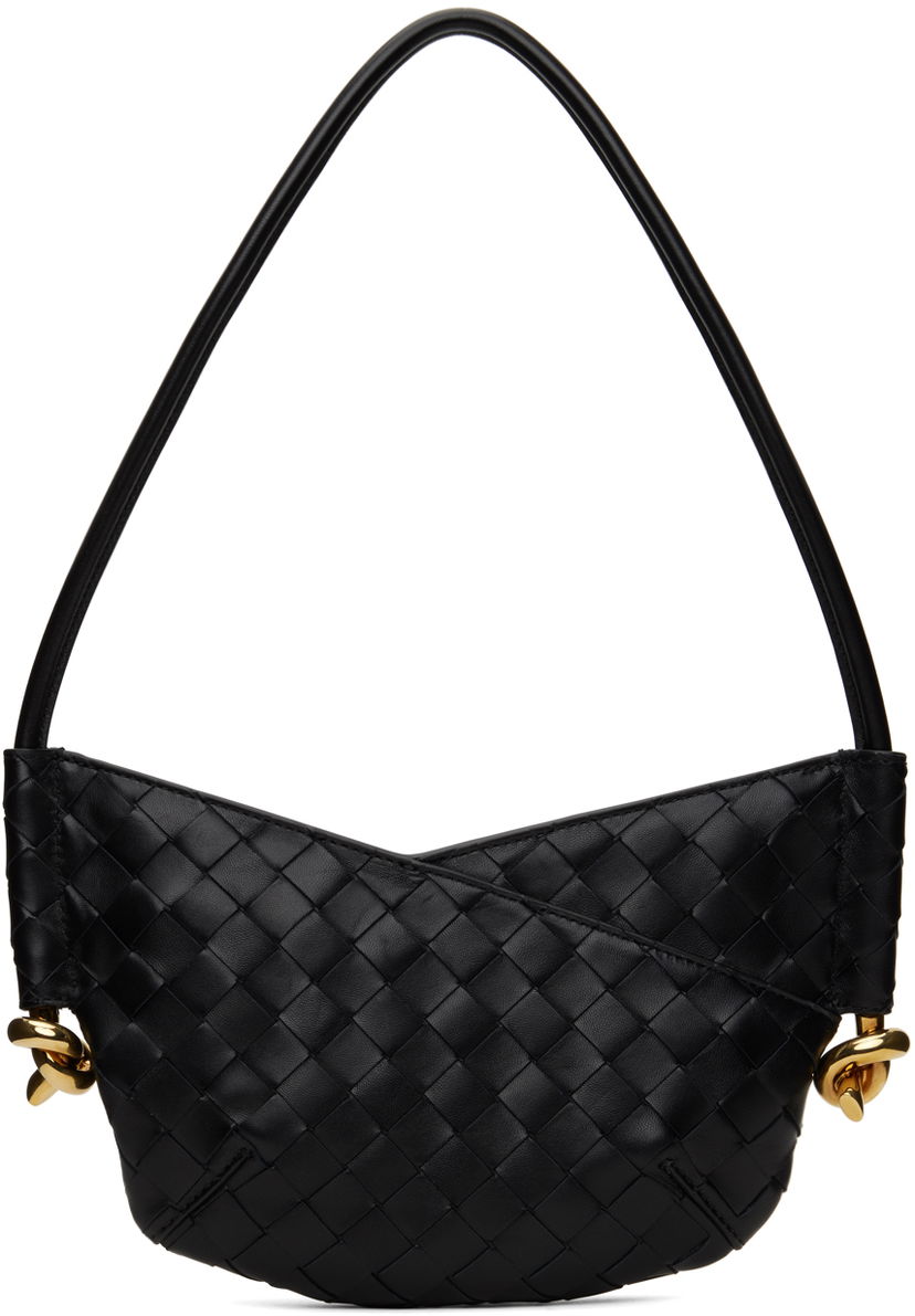 Дамска чанта Bottega Veneta Black Mini Solstice Bag Черно | 796378 VCPP1