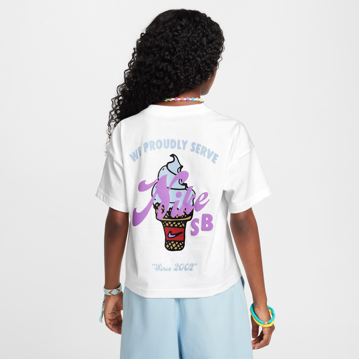 Тениска Nike SB Nike SB T-Shirt Бяло | HM6312-100, 0