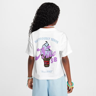 Тениска Nike SB Nike SB T-Shirt Бяло | HM6312-100, 0