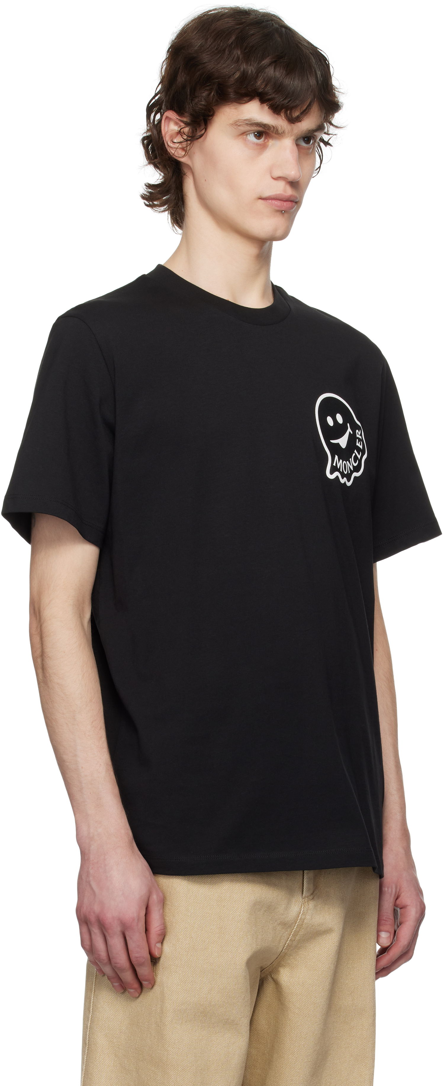 Тениска Moncler Moncler Creativo Graphic T-Shirt Черно | K10918C0001889AJS, 1