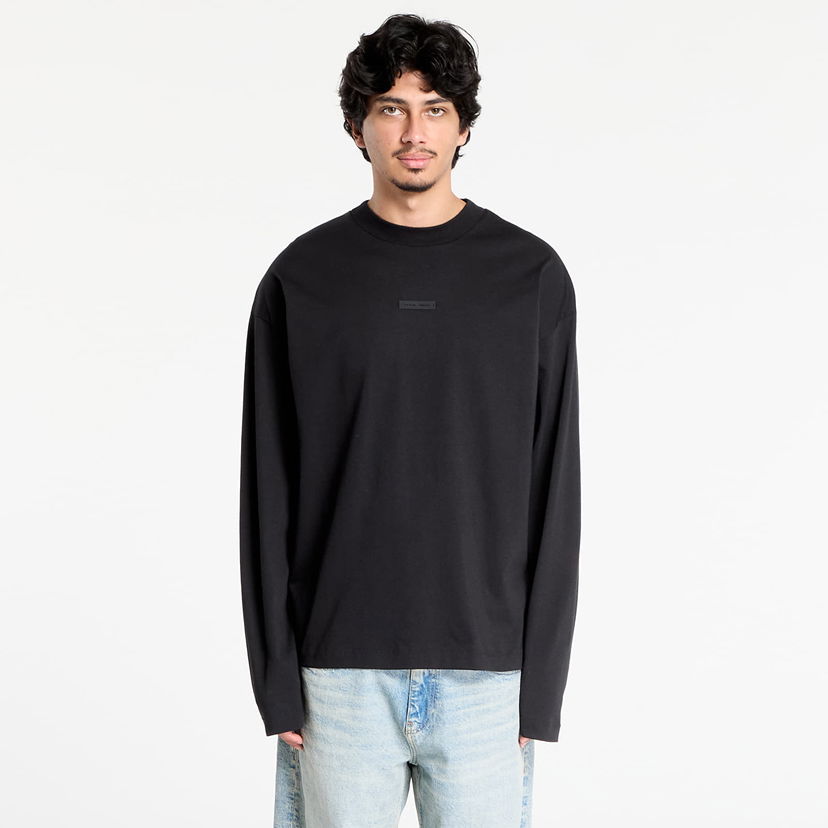 Тениска Fear of God Fear of God Essentials Classic Long Sleeve T-Shirt Черно | 125SP254200F-861