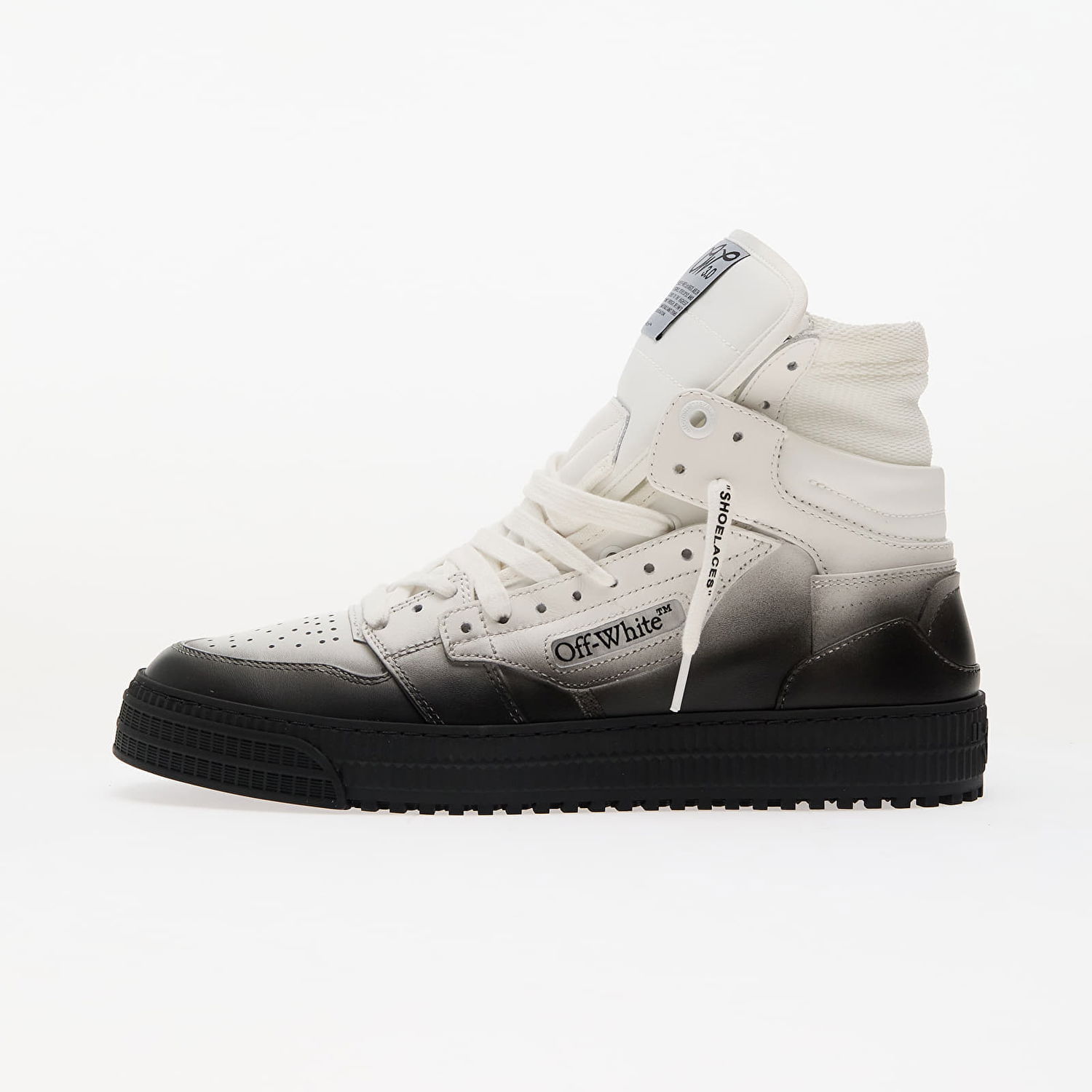 Кецове и обувки Off-White 3.0 Off Court Animation White Black Бяло | OMIA065S25LEA0040110, 0