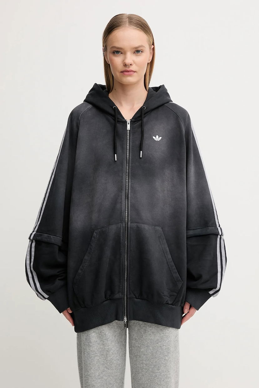Суитчър adidas Originals adidas Originals Oversized Hoodie Черно | KE9806